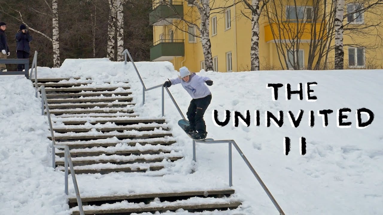 Uninvited II girls snowboard video