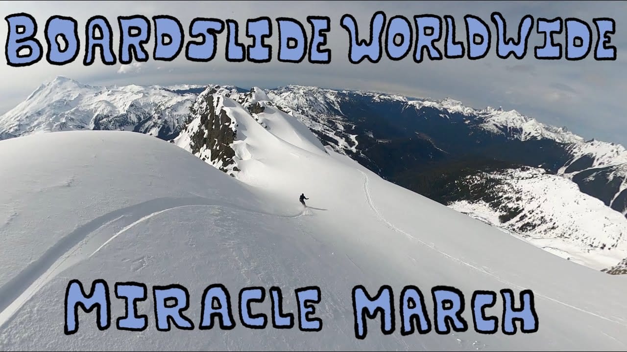 board - Miracle March at Mt. Baker