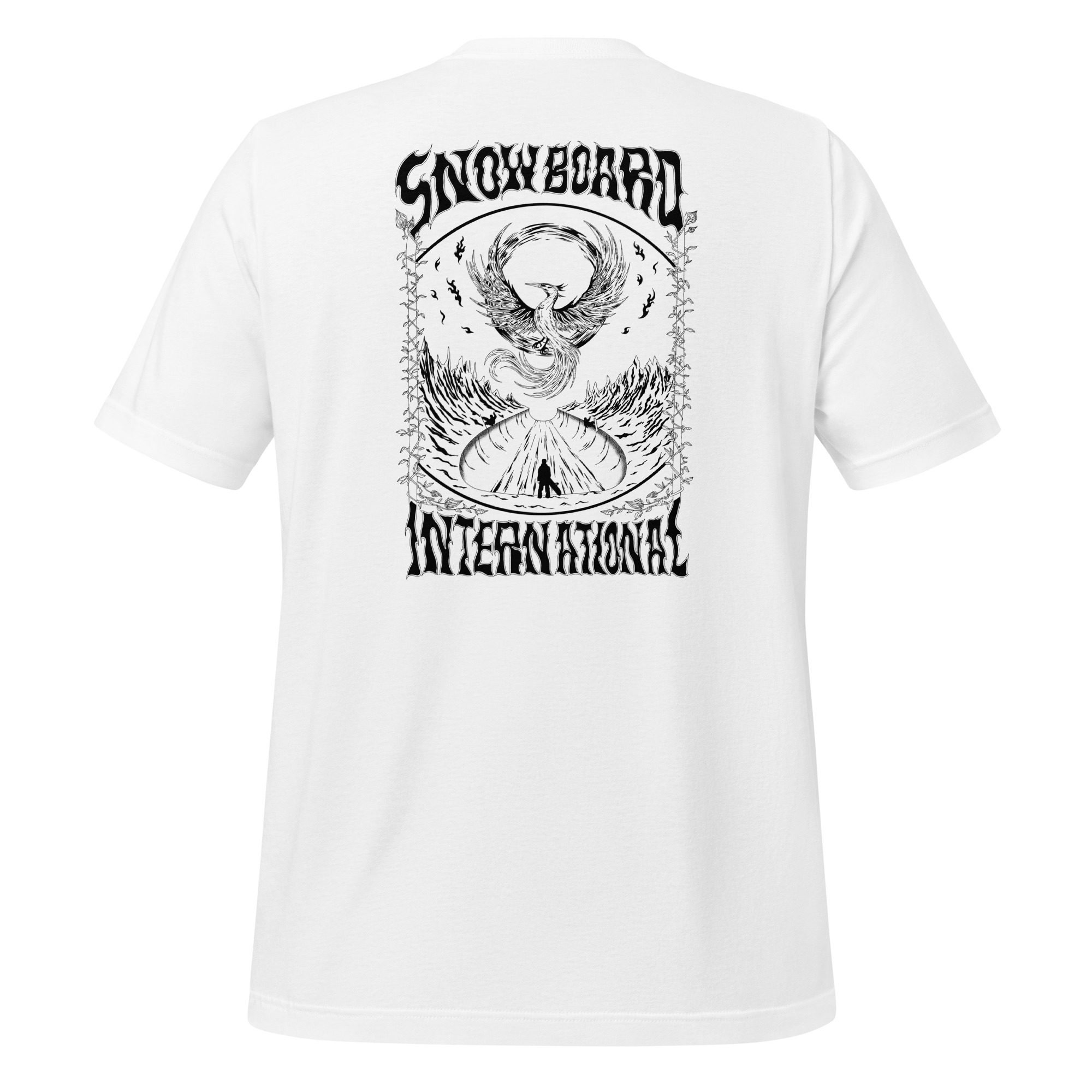 sbi-tee-w-v2 Snowboard International – Mag + tee (white) - Image 2