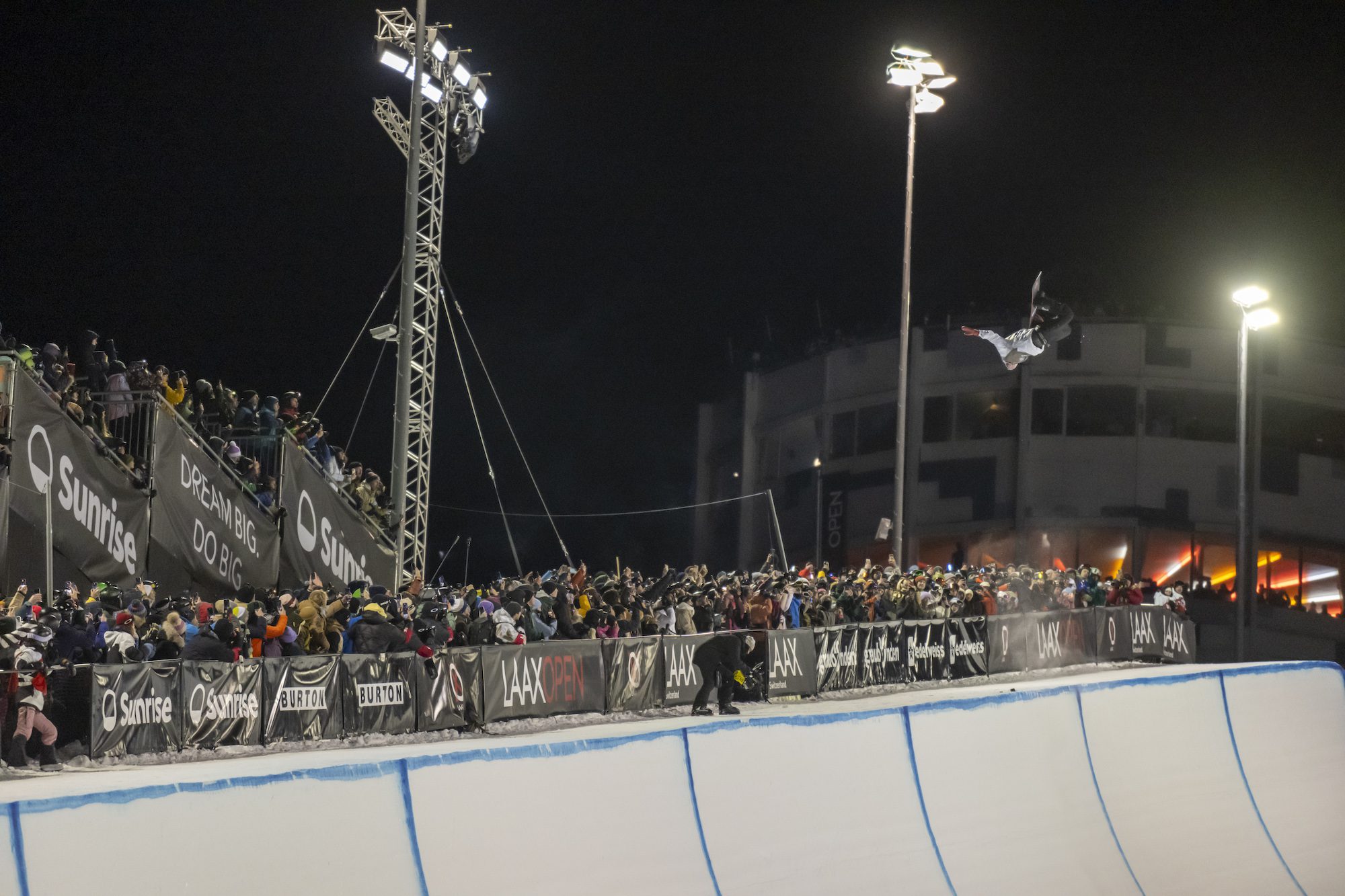 LAAXOPEN crowd Scotty JAMES by Stadler - LAAX OPEN presented by Zalando