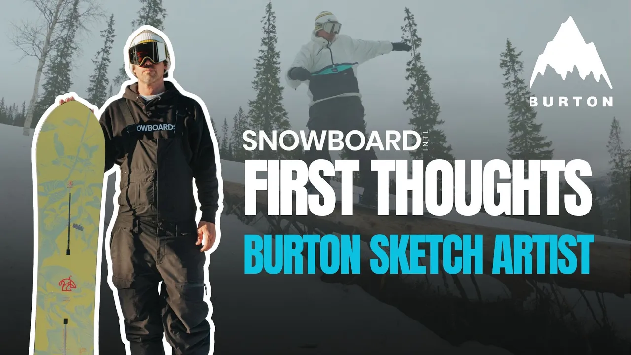 BUrton Sketch Artist 2025 2026