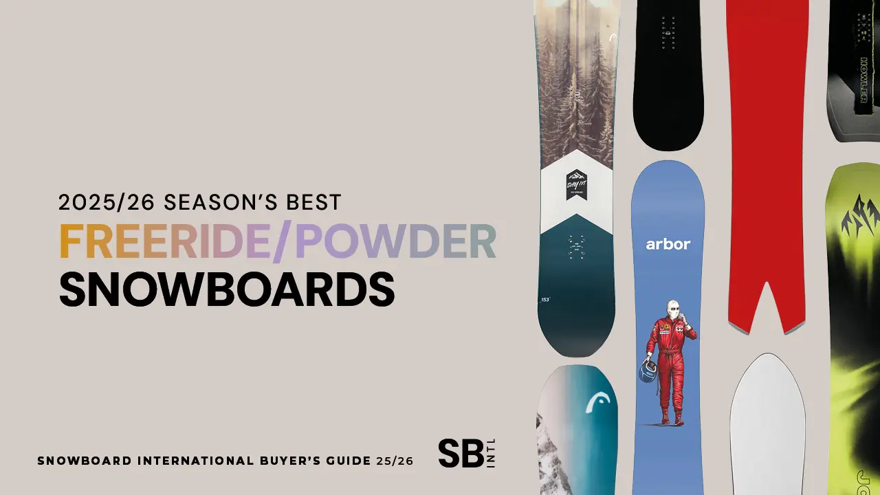 Buyers Guide thumbnail colour 1280 x 7203 - Best Freeride / Powder Snowboards 2025/26