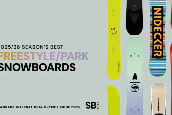 Buyers Guide thumbnail colour 1280 x 7204 600x400 1 - Best Freestyle / Park Snowboards 2025/26
