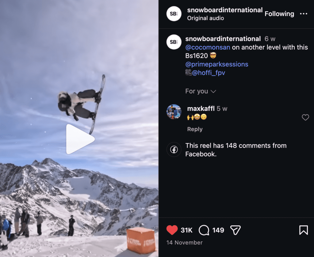 The Most Viral Moments in Snowboarding 2025 Screenshot 2025 12 29 at 16.42.06 1 1024x838 - The Most Viral Moments in Snowboarding 2025