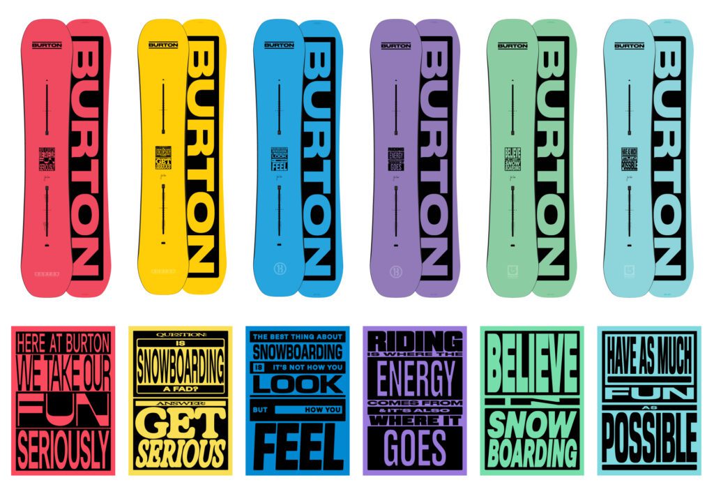 From Burton to the World: Jake’s Words on the Global Stage FBTTW Boards 1024x698 - From Burton to the World: Jake’s Words on the Global Stage