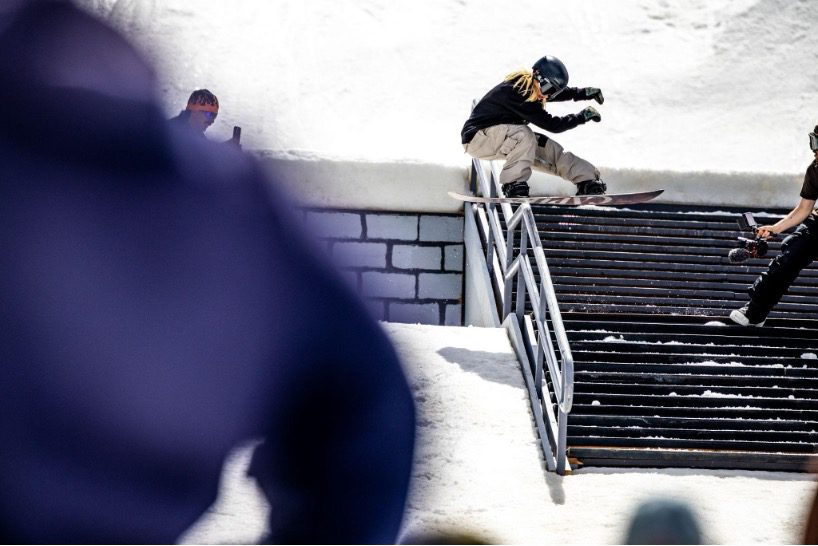 Himari Takamori with the shot of the event I Photo: Stephan Jende Himari Takamori with the shot of the event I Photo: Stephan Jende