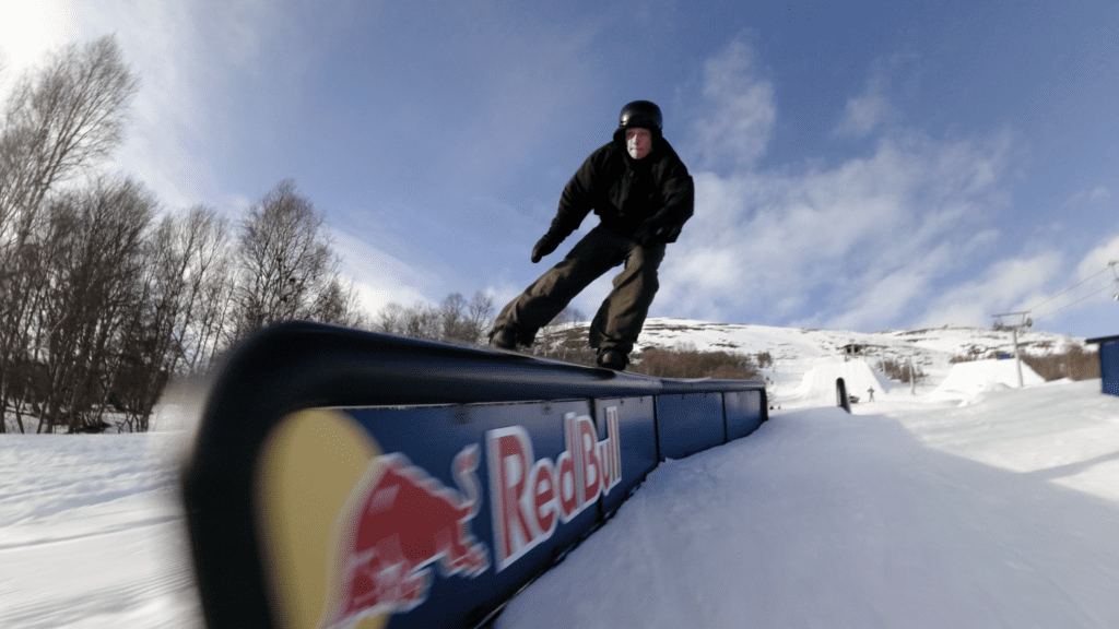 Red Bull Features Cup in Oppdal Pushes Competitive Snowboarding Towards Unpredictiablity Drone Overview 7 1024x576 - Red Bull Features Cup in Oppdal Pushes Competitive Snowboarding Towards Unpredictiablity