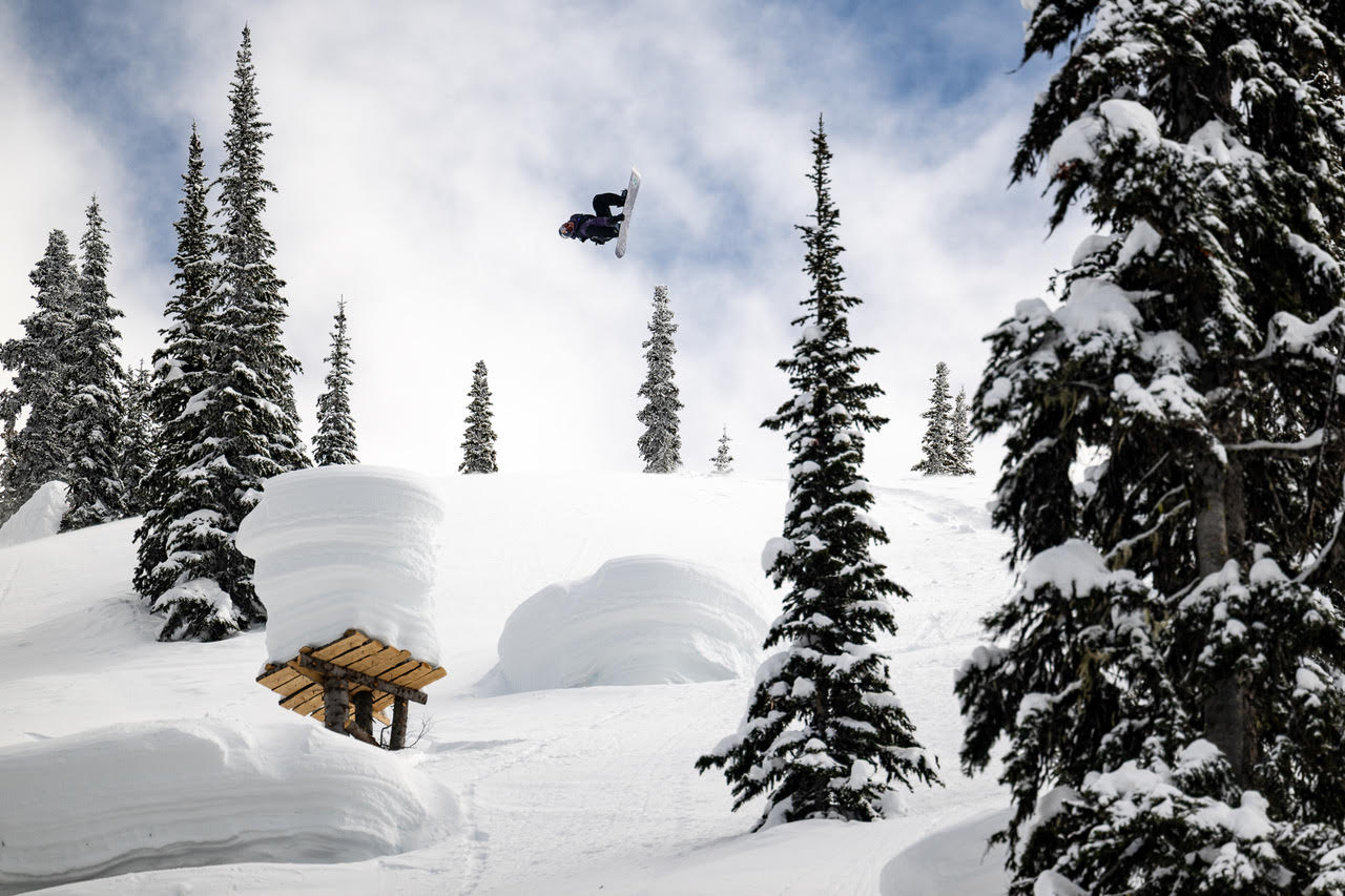Home Mark McMorris on this way to landing the first 1080 in Natural Selection competition Credit Colin Wiseman Natural Selection - Home
