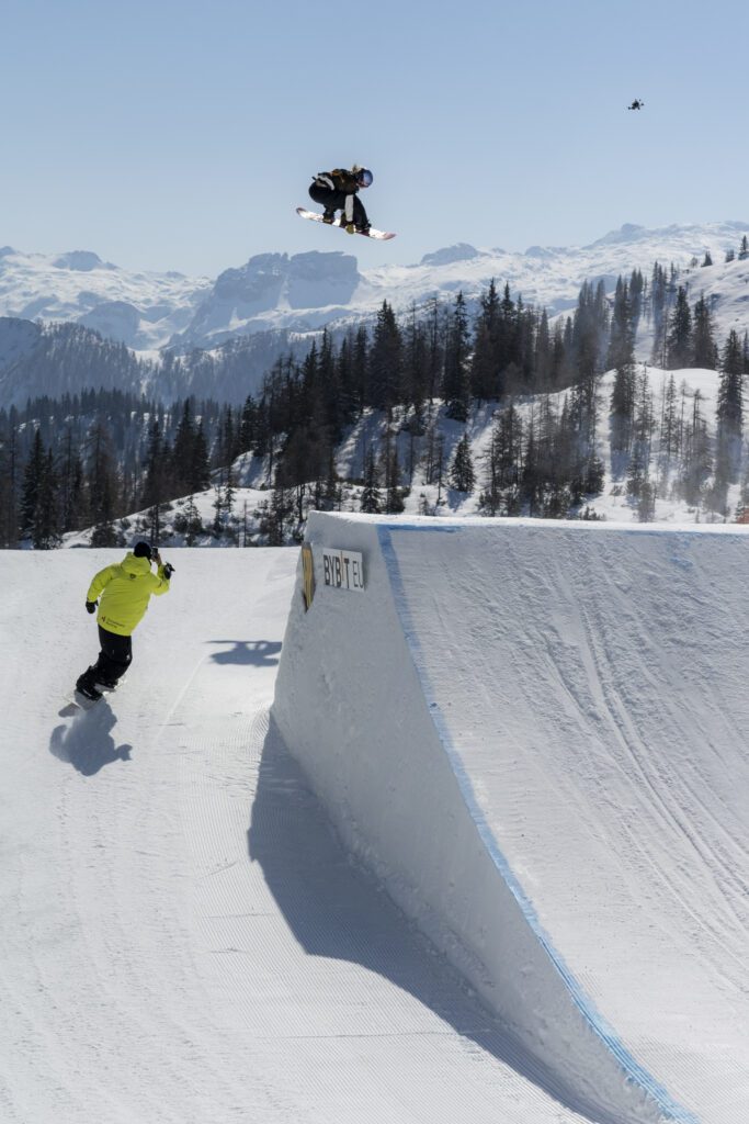 Mia Brookes and Eli Bouchard win the World Cup Flachau at Absolut Park SpringBattle26 ©AlbaPardo APT 7825 683x1024 - Mia Brookes and Eli Bouchard win the World Cup Flachau at Absolut Park