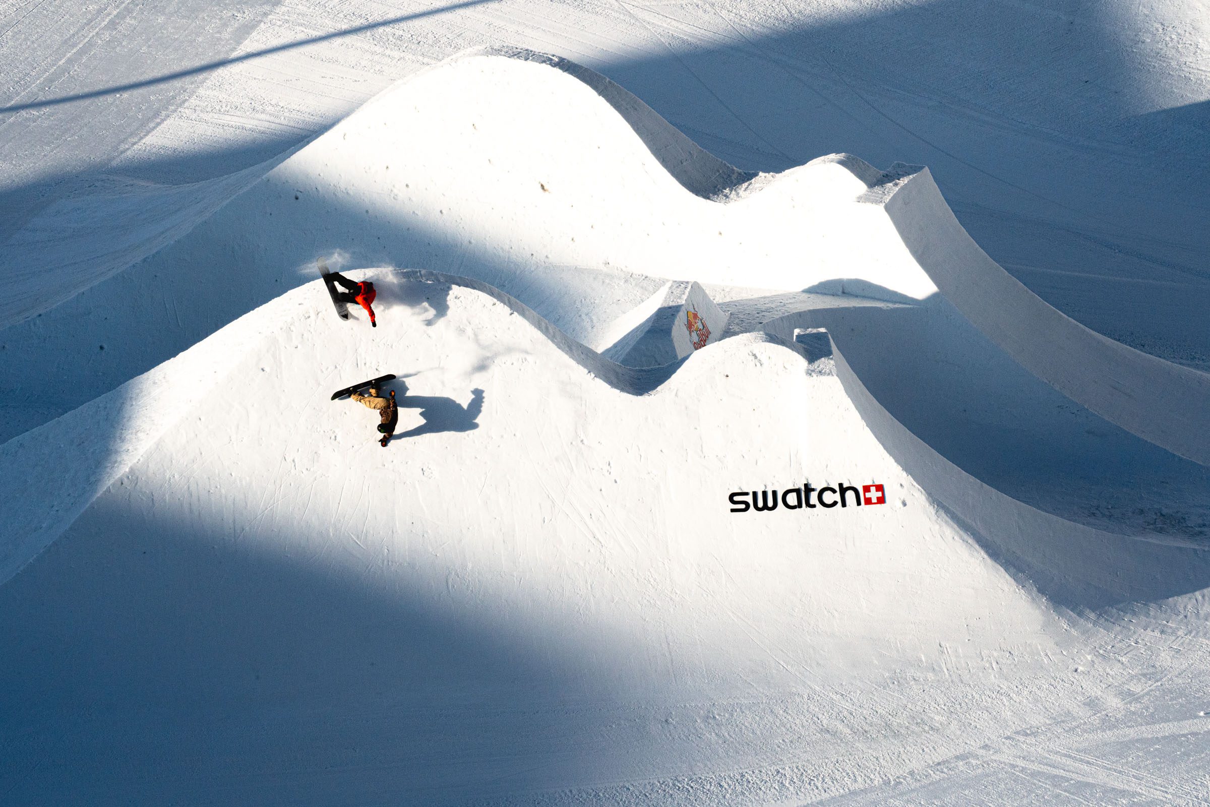 Swatch Nines Snow 2025 Swatch Nines Snow 2025: Oyvind Kirkhus and Patrick Hofmann. Photo: JonasGasser.