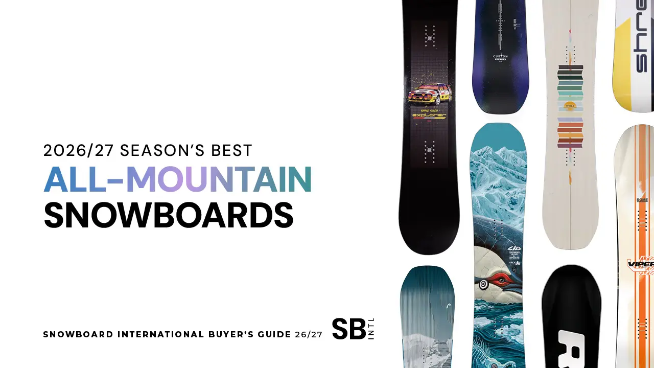 Best All-Mountain Snowboards 2026/27 | Snowboard International