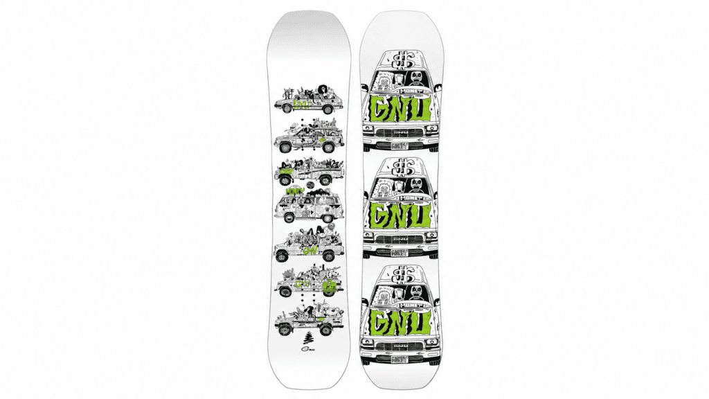 Best Freestyle & Park Snowboards for Winter 2026/2027 GNU Money Snowboard Pair 1024x576 - Best Freestyle & Park Snowboards for Winter 2026/2027