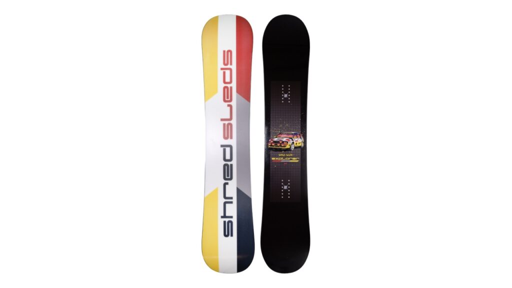 Best All-Mountain Snowboards for Winter 2026/2027 shred sleds explorer close 1280x720 1024x576 - Best All-Mountain Snowboards for Winter 2026/2027
